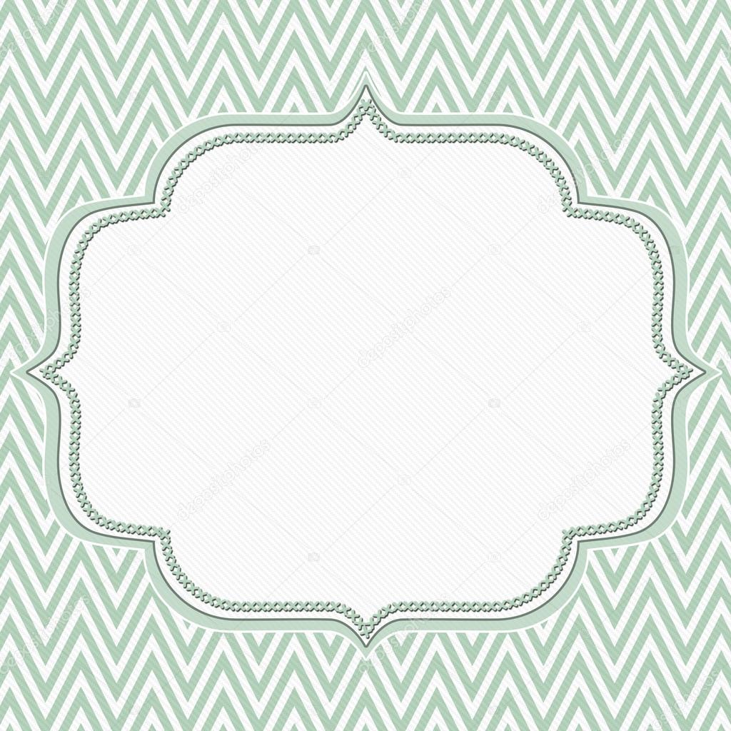 Pale Green And White Chevron Zigzag Frame Background Stock Photo Pale Green And White Chevron Zigzag Frame Background Stock Photo