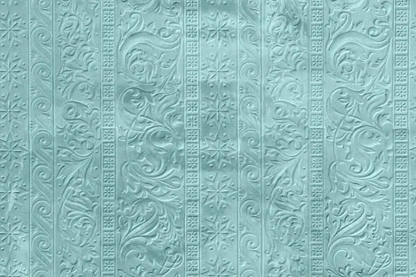 Blue Embossed Textured Material Background Blank Your Message Use Texture — Stock Photo, Image