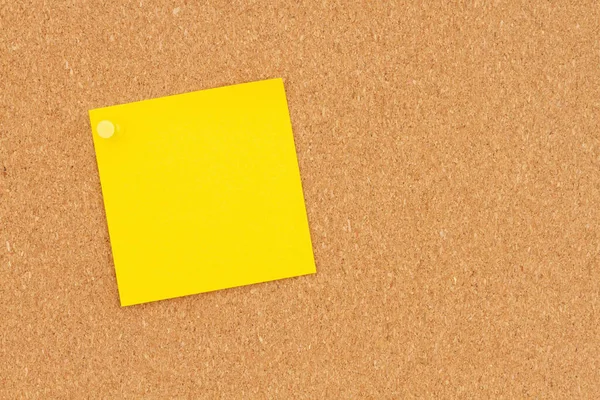 Brown Texture Corkboard Sticky Note Background Copy Space Your School — Stock Photo, Image