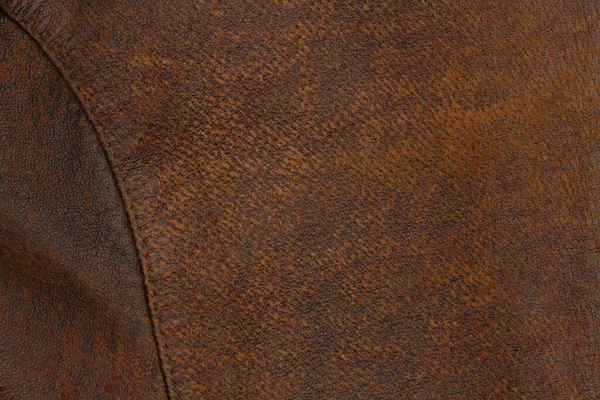 Kahverengi Deri Malzeme Bir Arkaplan Doku Olarak Kullanmak Için Arka — Stok fotoğraf