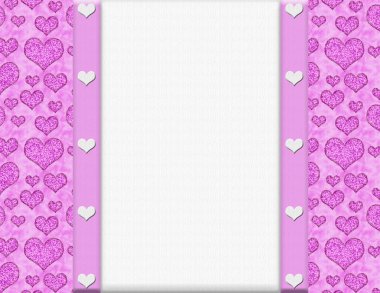 Aşk sınırını pembe kalple beyaza boyayarak sevmek Aşkın için kopyalama alanı ya da mesaj gibi