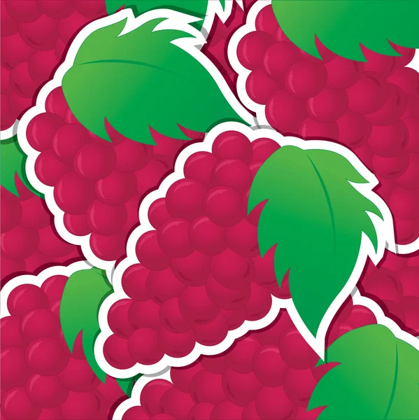 Grape sticker background card — Stock Photo, Image