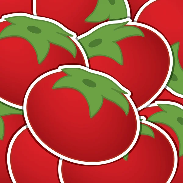 Tomato background card — Stockfoto