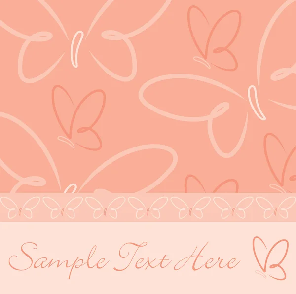 Carte papillon toutes occasions au format vectoriel . — Image vectorielle