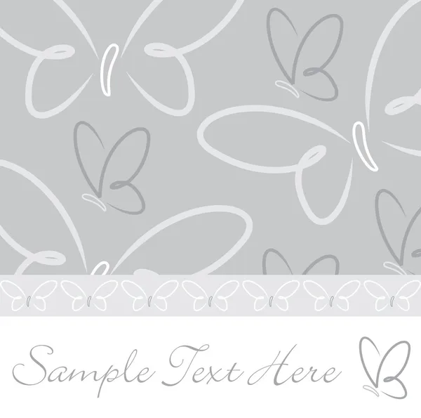 All occasion butterfly card in vector format. Royalty Free Stock Vectors