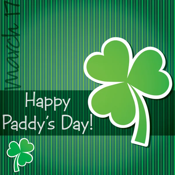Happy Paddy's Day — Stock Vector