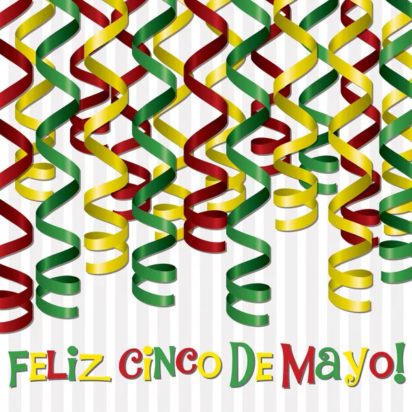 Cinco de mayo tebrik kartları Vektör formatında — Stok Vektör