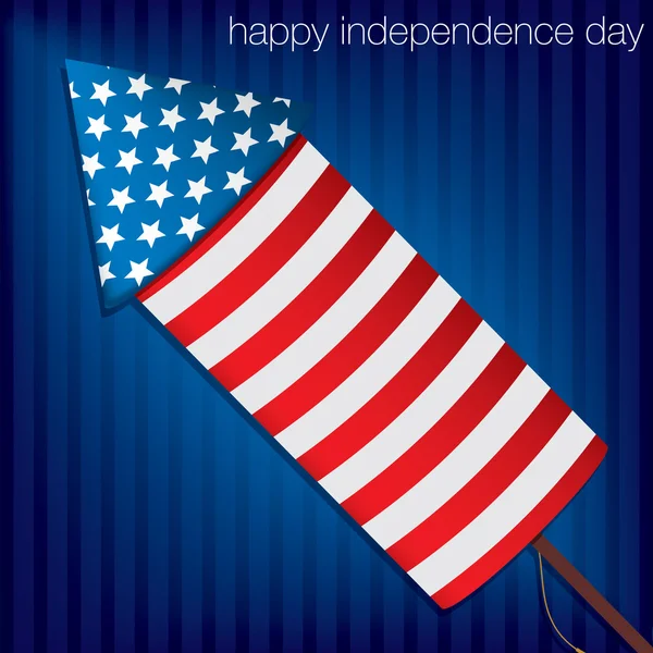 Cartão Feliz Dia da Independência em formato vetorial —  Vetores de Stock