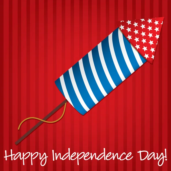 Carte Happy Independence Day au format vectoriel — Image vectorielle