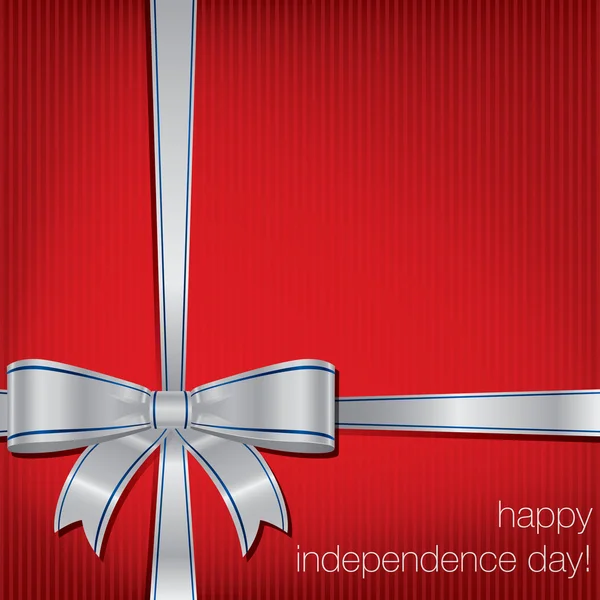 Mutlu Bağımsızlık günü kartı Vektör formatında — Stok Vektör