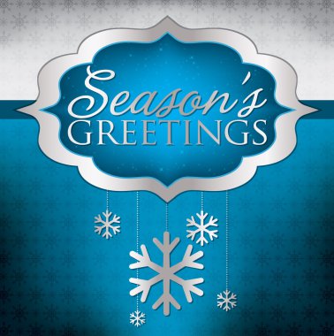 Dekorasyon kartı asılı