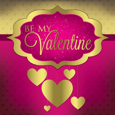 Sevgililer günü kartı.