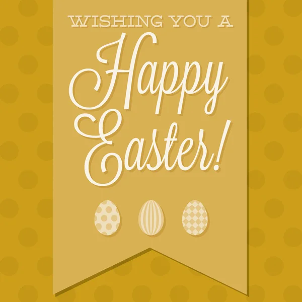 Happy Easter card — Stock Vector