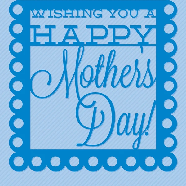 Papel picado Mother's Day card