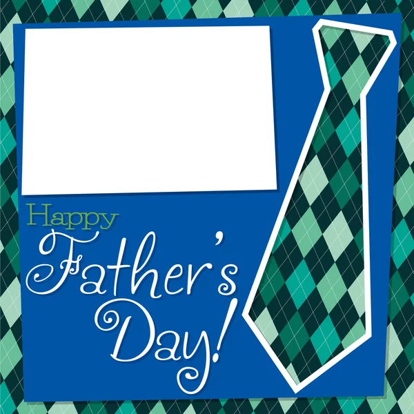 Father's Day card — Stock Vector