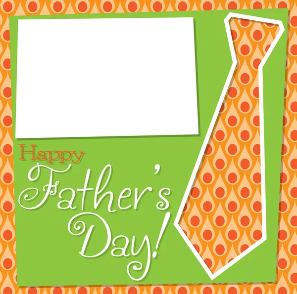 Father's Day card — Stock Vector