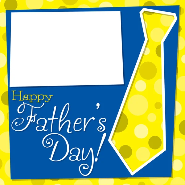 Father's Day card — Stock Vector