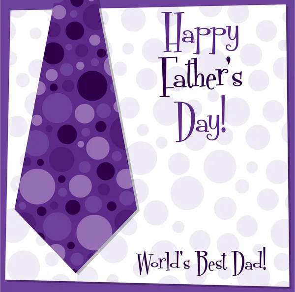 'mutlu Babalar Günü' kartı — Stok Vektör
