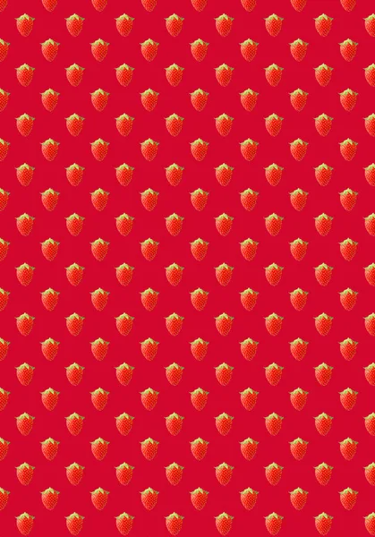 Sömlös mönster isolerad på röd bakgrund — Stockfoto
