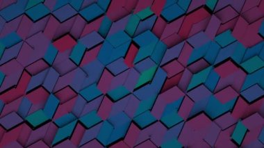 Döngüsel olarak yüzeye çıkıyor. Soyut döngü arkaplanı