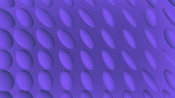 無限ループの可能性を持つ幾何学的表面のアニメーション — ストック動画