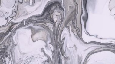 Mermer desen, soyut sıvı arkaplan boyaları yakın plan