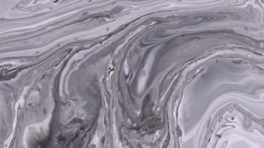 Mermer desen, soyut sıvı arkaplan boyaları yakın plan