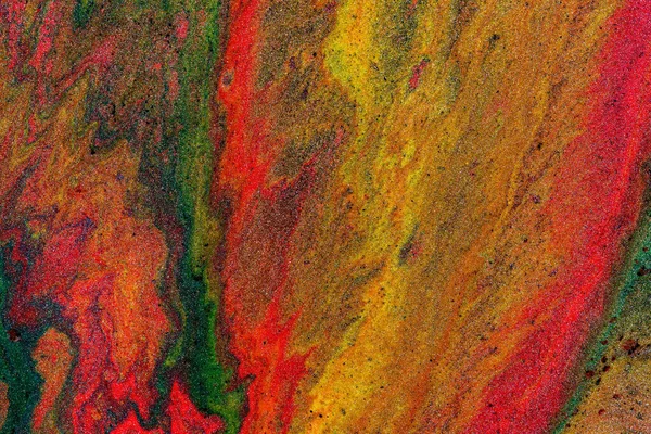 Αφηρημένο έγχρωμο φόντο από υγρά χρώματα ροής — Φωτογραφία Αρχείου