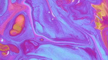 Renkli akrilik boyaların mermer deseni. Renkli soyut arkaplan