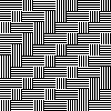 stripe siyah-beyaz desen