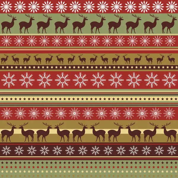 Kerst patroon — Stockvector