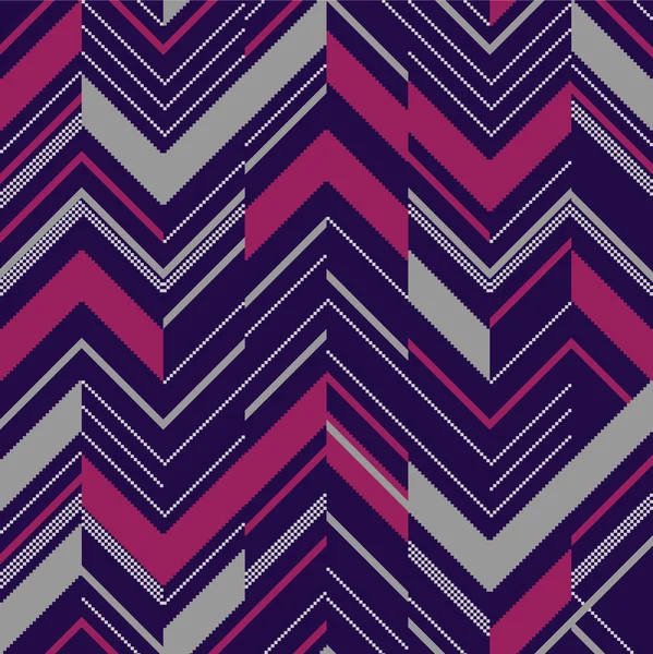 Pattern in zigzag colored — Wektor stockowy