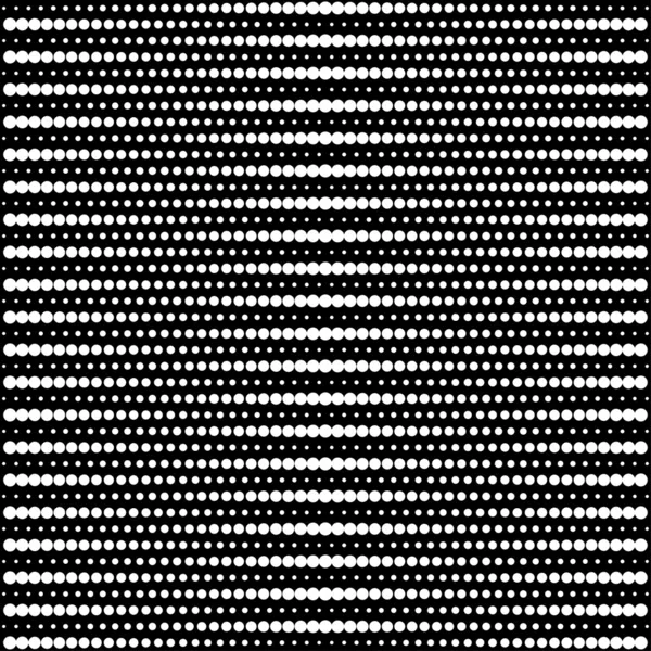 Vector halftone dots - black and white — Stock Vector