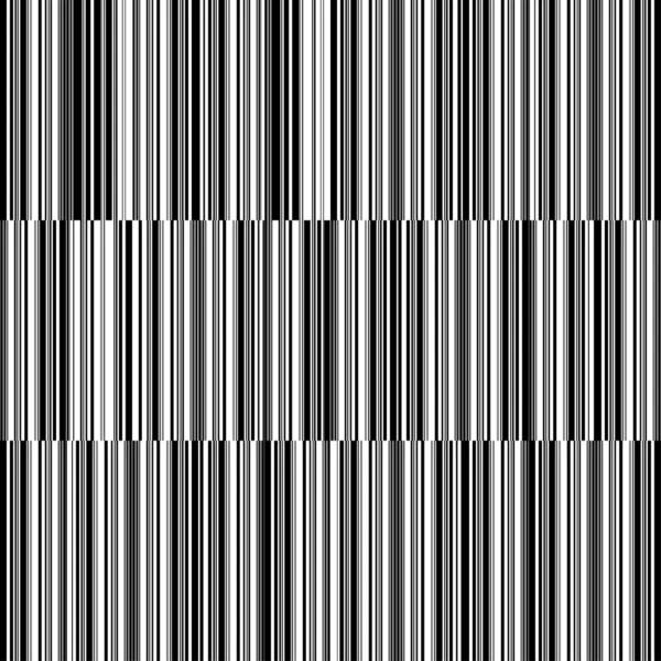 Varrat nélküli fekete-fehér mintázat - vonalak Stock Vektor