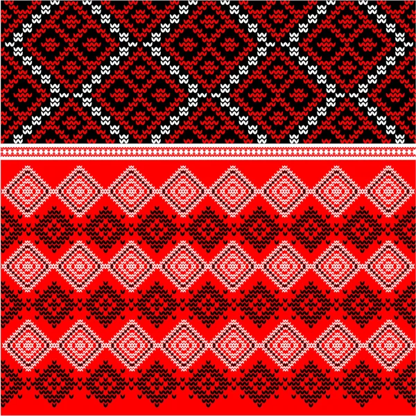 Ethnic abstract geometric pattern — Stock Vector