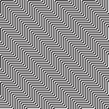 siyah ve beyaz zigzag çizgi deseni