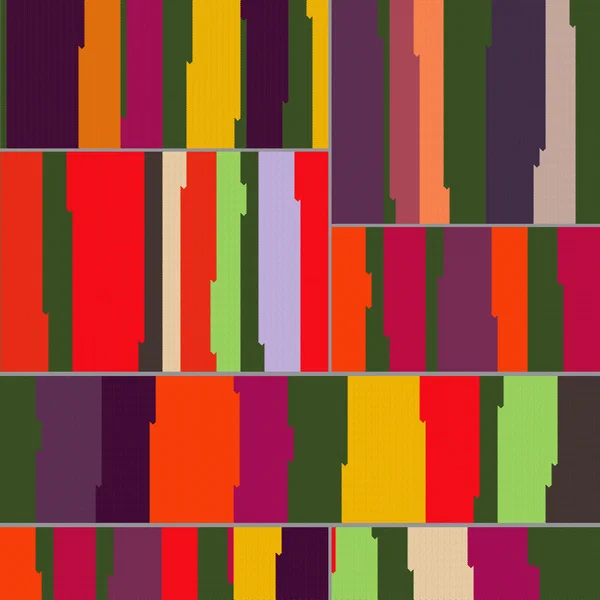 Seamless mönster med snygga färger — Stock vektor