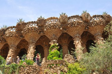 viyadük, park guell, barcelona