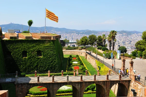 Montjuic Castle, Barcelona — Stock Photo, Image