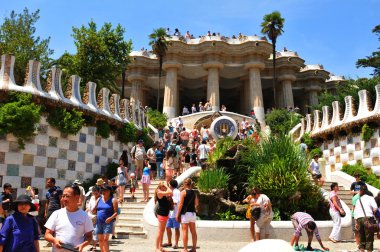 Park guell, barcelona (İspanya)