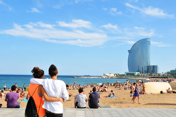 Barceloneta, Hiszpania — Zdjęcie stockowe