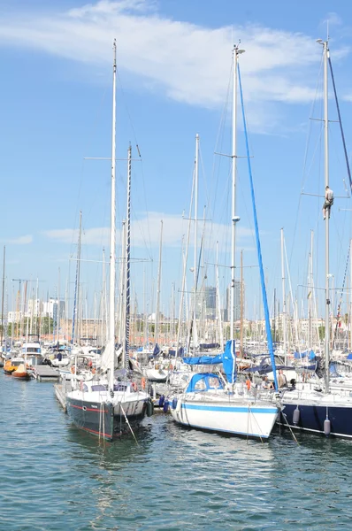 Port vell barcelona — Zdjęcie stockowe