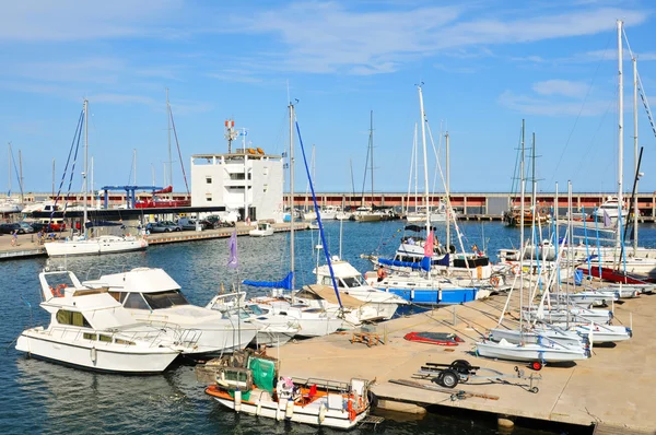 Port vell barcelona (Hiszpania) — Zdjęcie stockowe