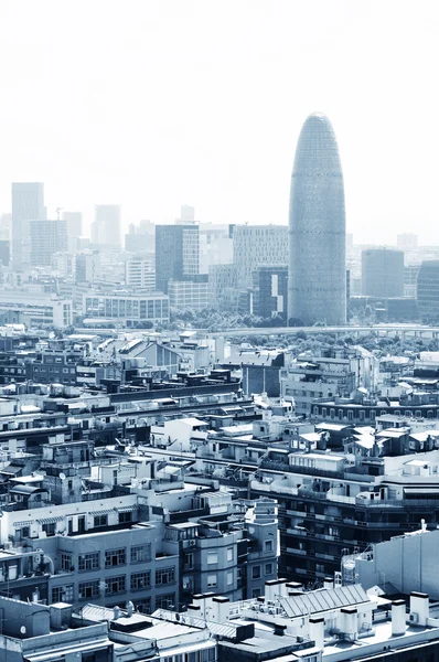 Barcelona, Espanha. Vista aérea — Fotografia de Stock