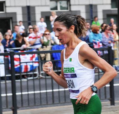 London 2012 Olympic Marathon clipart