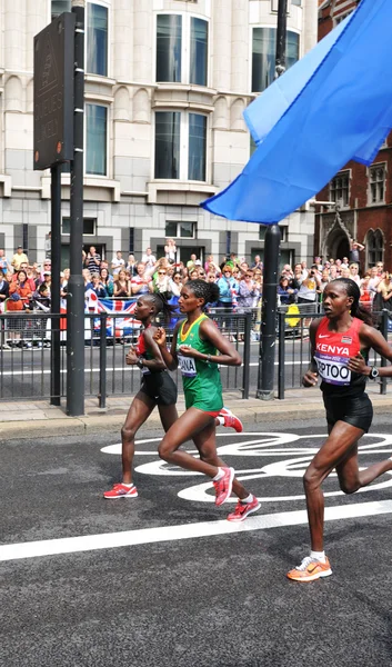 London 2012 olympischer Marathon — Stockfoto