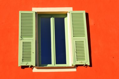 Eski pencere Nice, Fransa