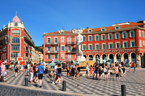 Luogo Massena in Nice, France — Foto Stock