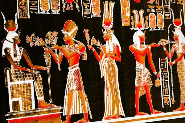 Egyptisk målning — Stockfoto