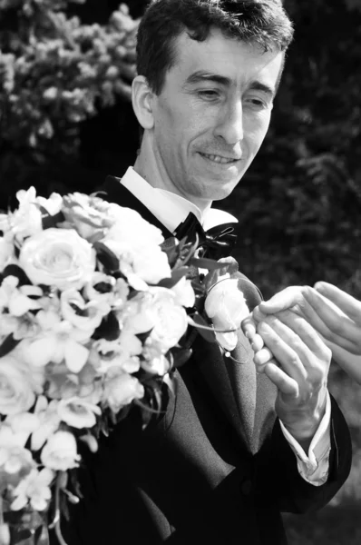 The groom — Stock Photo, Image